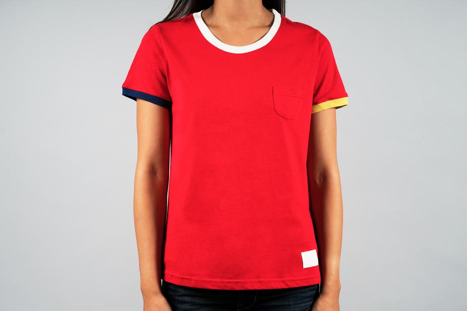 T-shirt de sport rouge